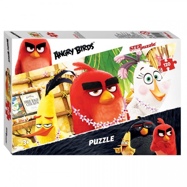 Пазл 120 Angry Birds 75140 Степ /64/