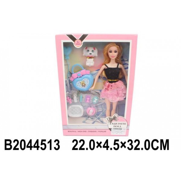 Кукла 712-82 с аксесс. в коробке